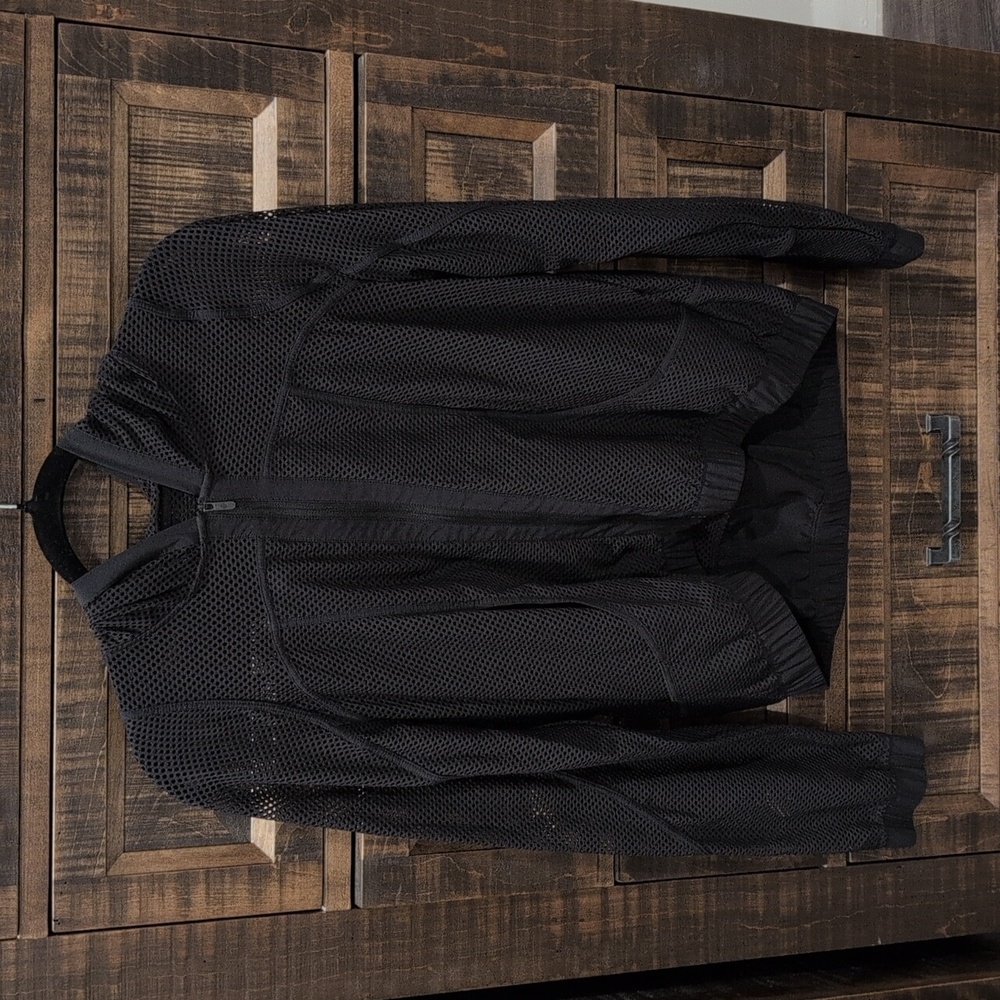 Lulu black mesh jacket (size medium)